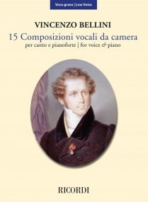 Bellini: 15 Composizioni Da Camera published by Ricordi - Low Voice